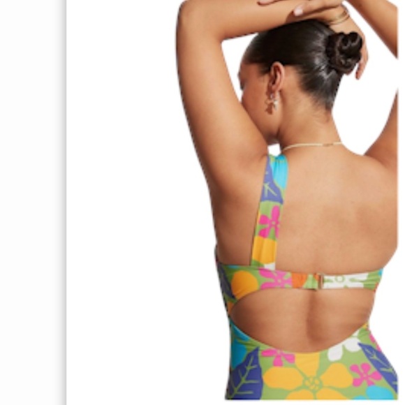 NEW Faithfull The Brand One Piece Small Aurea Costa Rei Floral Print Cruise - Picture 5 of 12